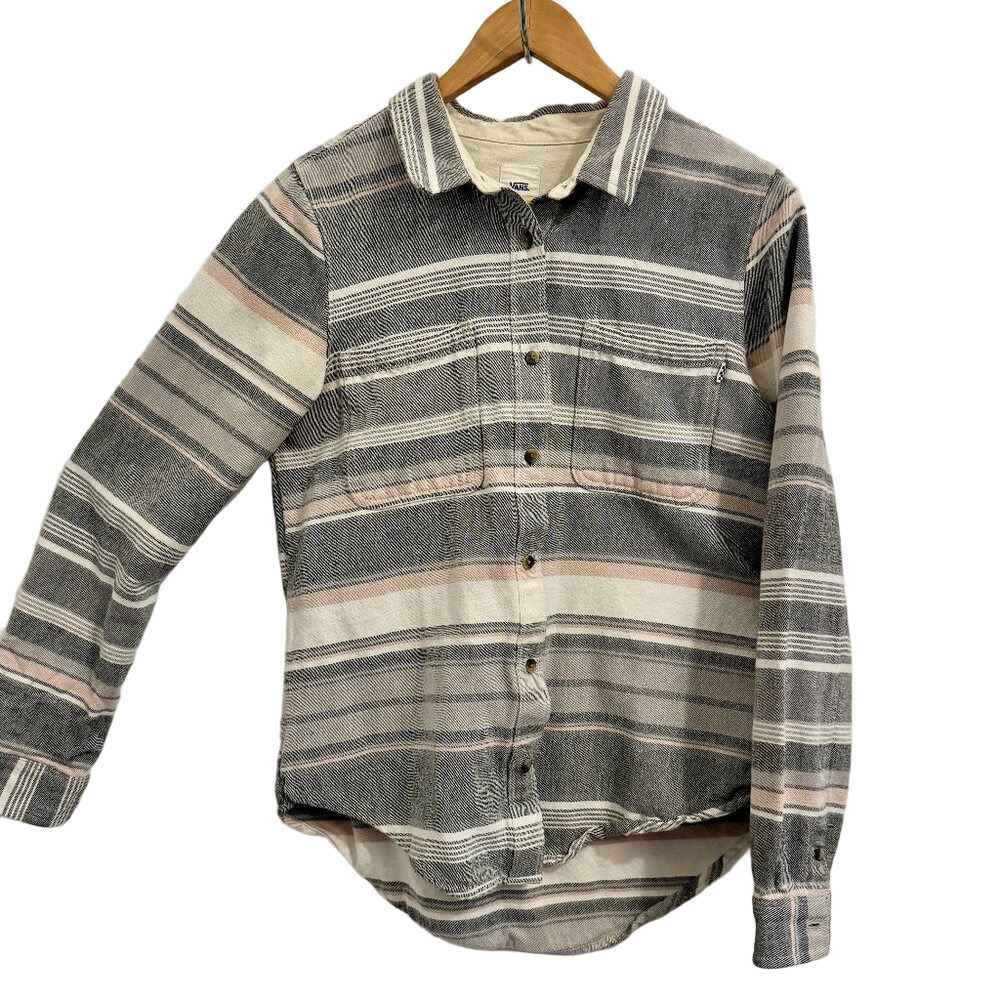 ⭐️ Vans Thick Cotton Flannel Plaid Shacket | Size M